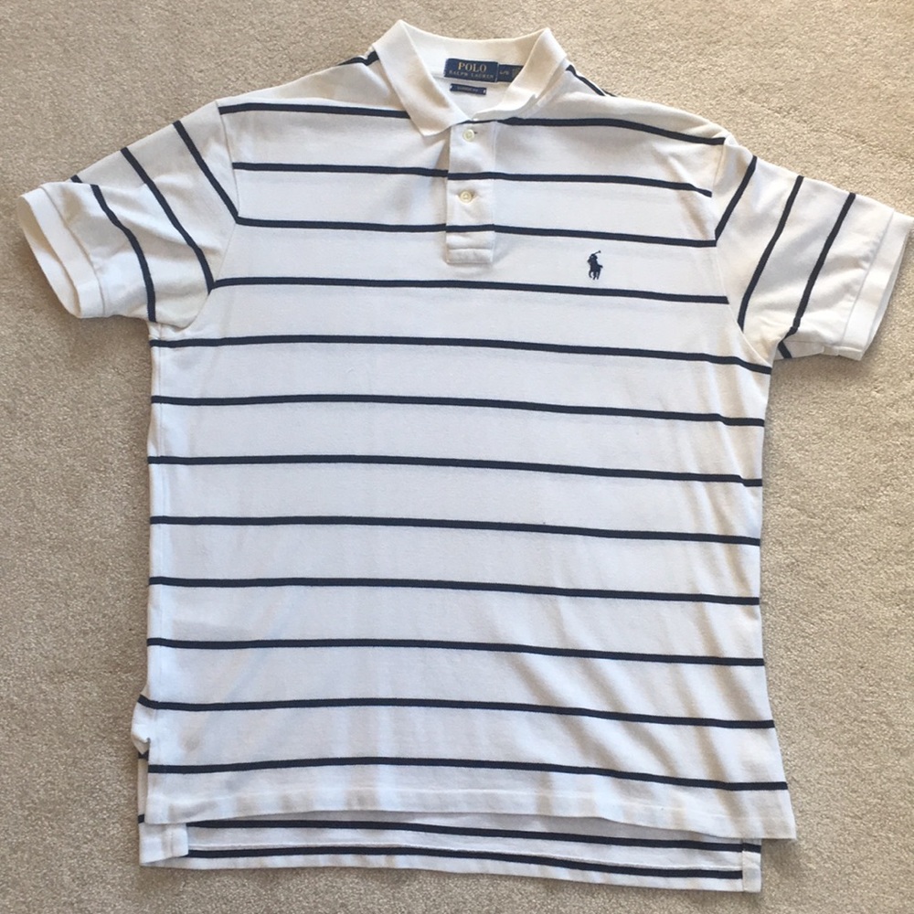 Polo by Ralph Lauren Mens Size Large collar shirt